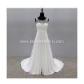 Fashion Gaun Pengantin Lace Embroidered Bride Gown Bondage Low Back White wedding gown wedding dress